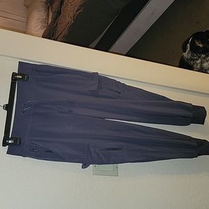 Womens All in motion purple cargo joggers